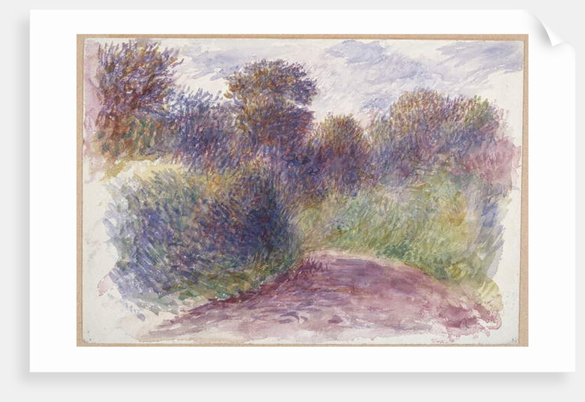 Country Lane by Pierre Auguste Renoir