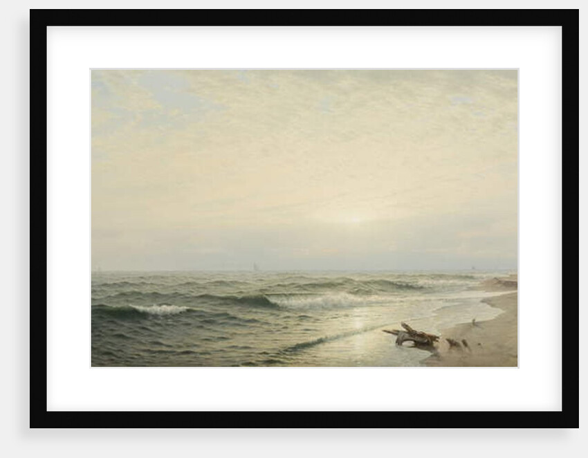 Beach at Long Branch: Sunrise, 1872 by William Trost Richards