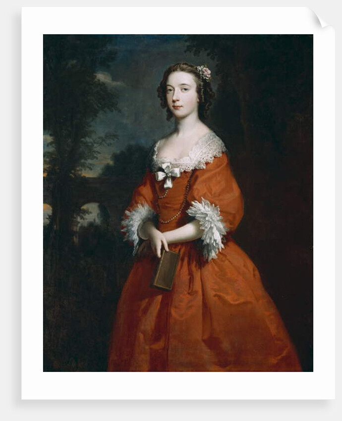 Miss Hamilton, c.1735-45 by Joseph Highmore