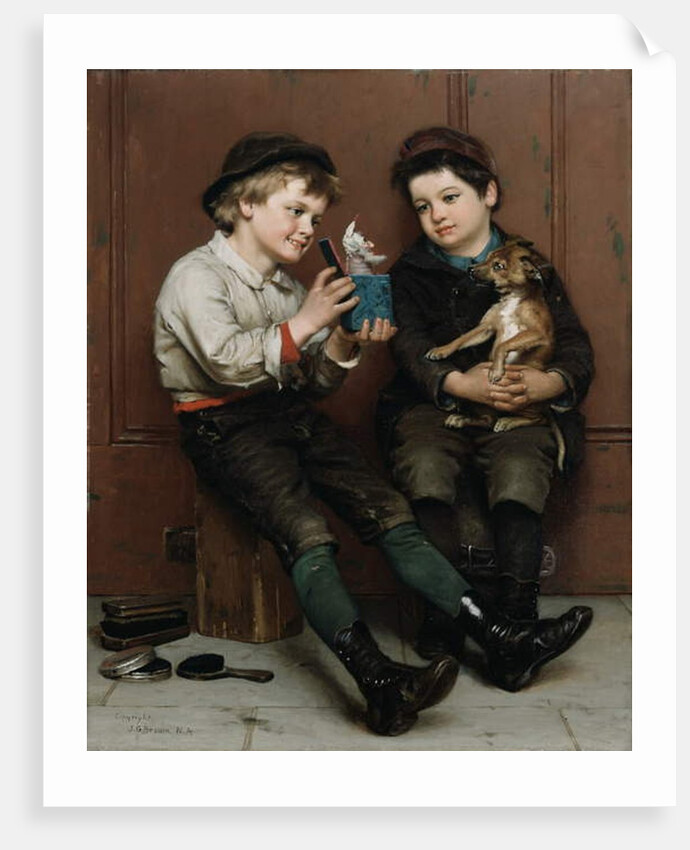 A Surprise Party, 1888 by John George Brown