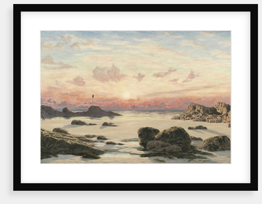 Bude Sands at Sunset, 1874 by John Brett