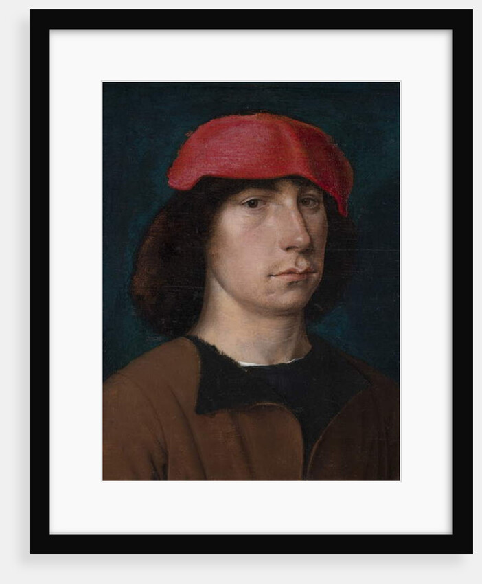 A Young Man in a Red Cap, c.1512 by Michiel Sittow