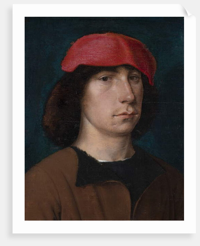 A Young Man in a Red Cap, c.1512 by Michiel Sittow