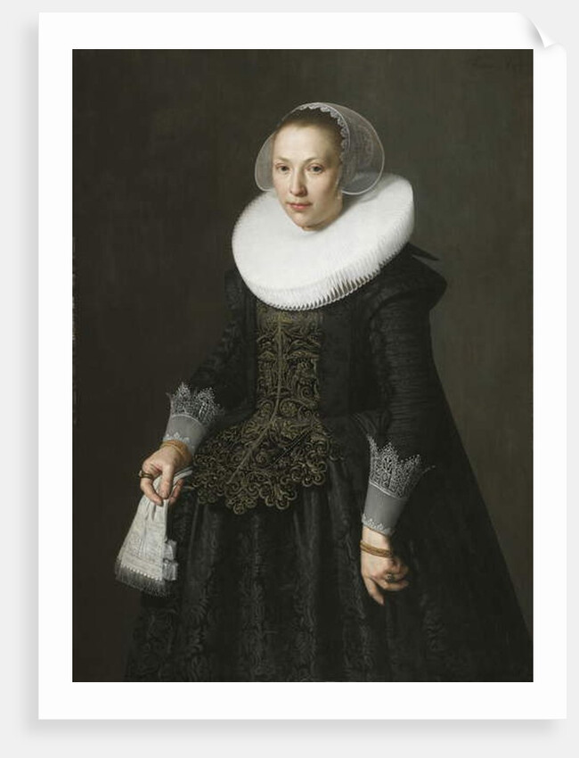 Portrait of a Lady, c.1630 by Nicolaes Pickenoy Pickenoy