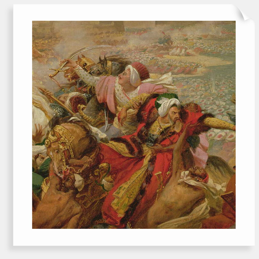 Murat Defeating the Turkish Army at Aboukir on 25 July 1799, c.1805 by Baron Antoine Jean Gros