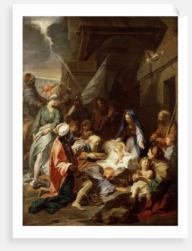 Adoration of the Magi, 1700/10 by Jean-Baptiste Jouvenet