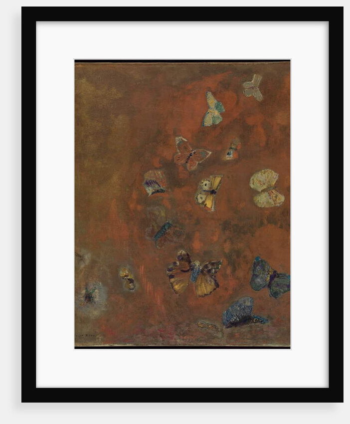 Evocation of Butterflies, c.1912 by Odilon Redon