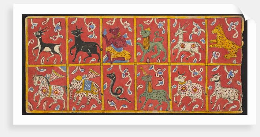Tantric Manuscript 'Sangrahani Sutra', late 16th century by Indian School