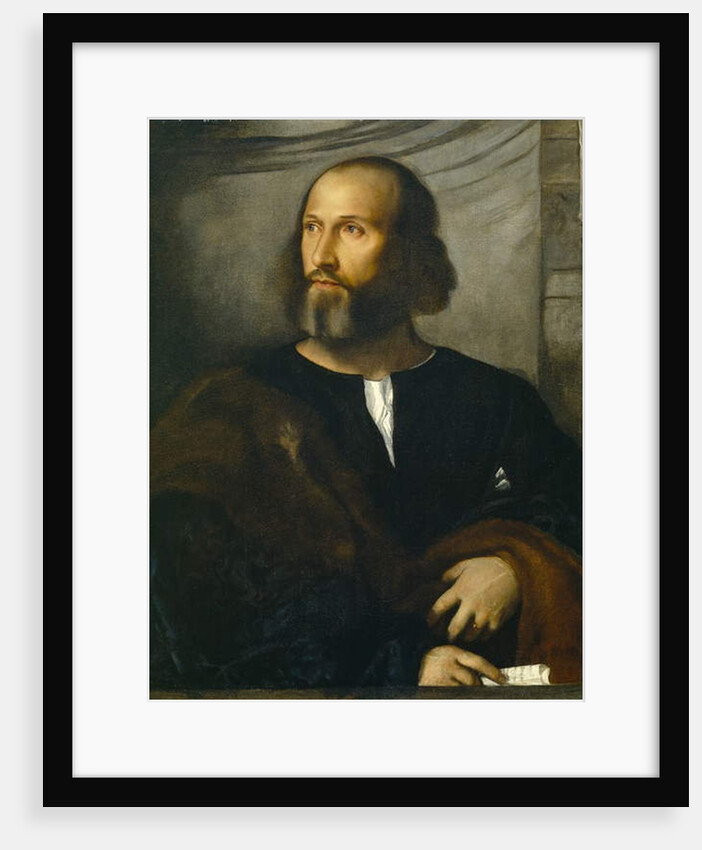 Portrait of a Bearded Man, c.1515 by Titian