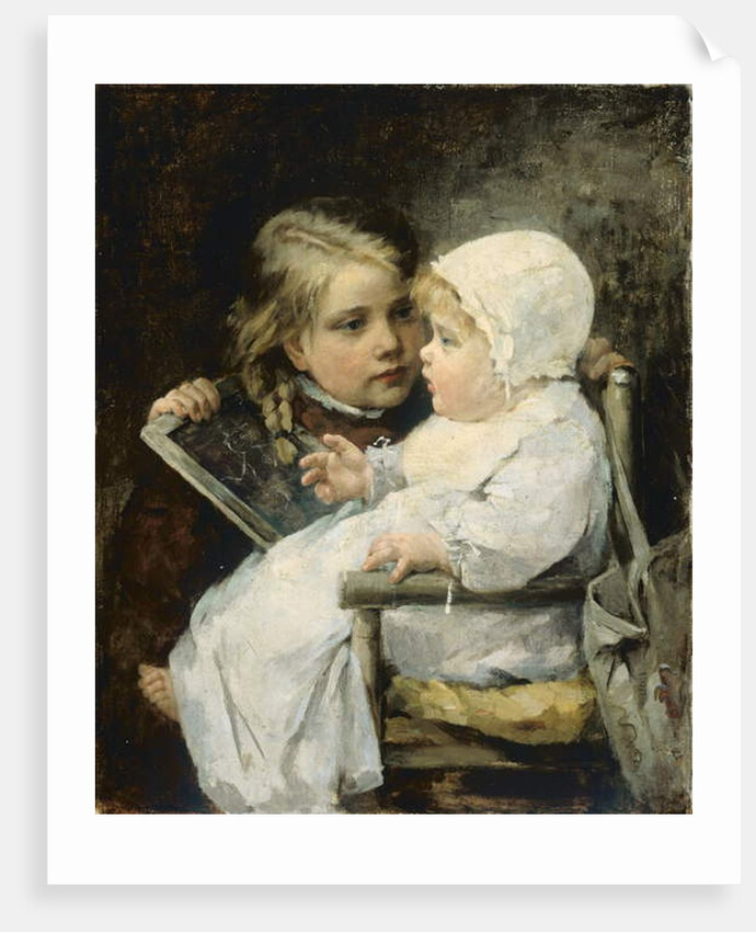 The Young Artist, 1885 by Ellen Kendall Baker