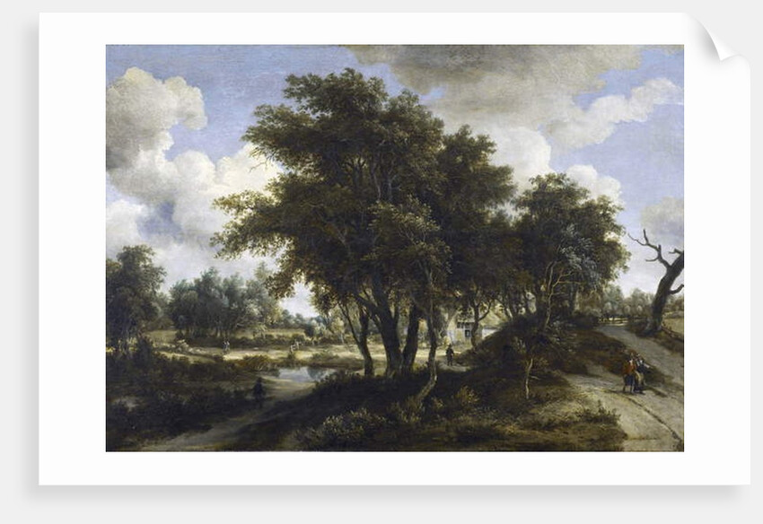 The Cottage, c.1663 by Meindert Hobbema