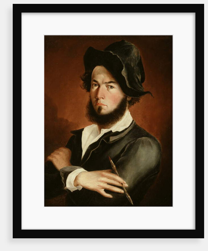 Self Portrait, 1845 by Frederick E. Cohen