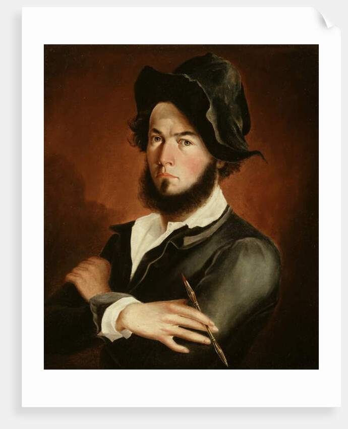 Self Portrait, 1845 by Frederick E. Cohen