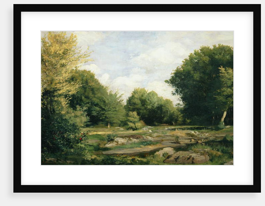 Clearing in the Woods, 1865 by Pierre Auguste Renoir