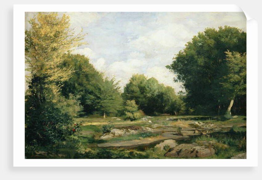 Clearing in the Woods, 1865 by Pierre Auguste Renoir