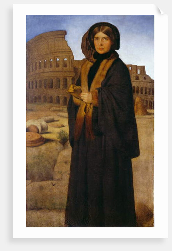 Mrs William Page, c.1860 by William Page