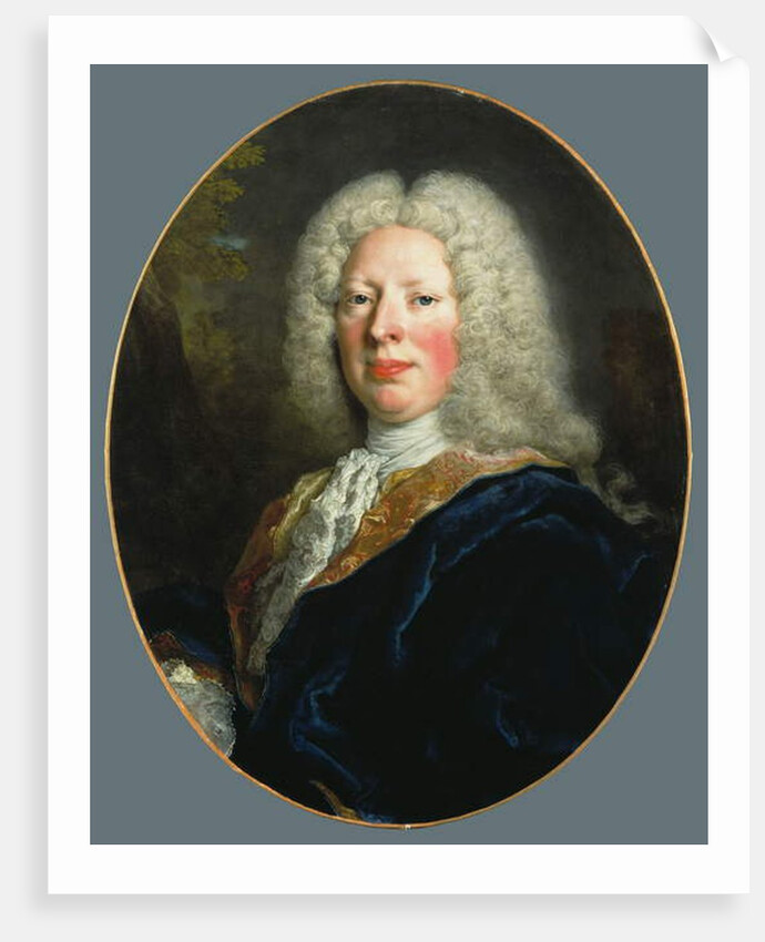 Frederick Augustus, Count Rutowski, c.1729 by Nicolas de Largilliere