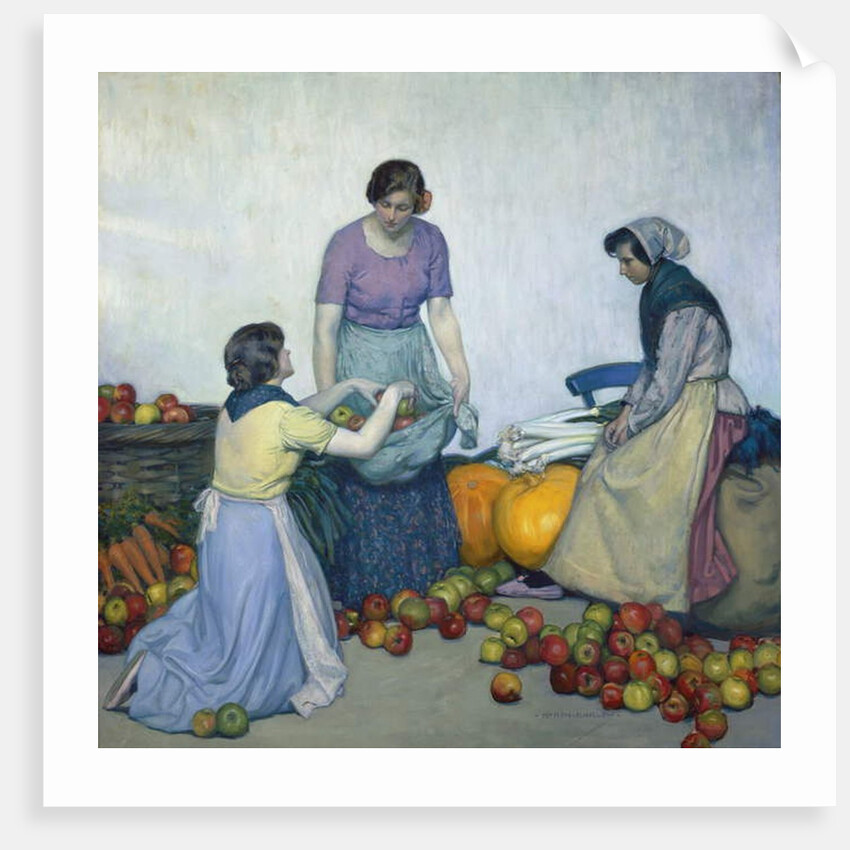 Apples, c.1914 by Myron G. Barlow