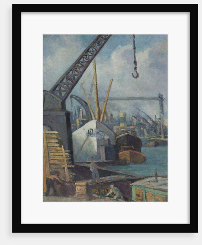 Le Port at Rouen by Maximilien Luce