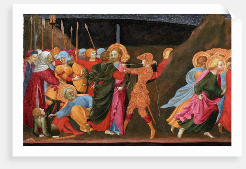 The Betrayal of Christ, c.1437 by Sassetta