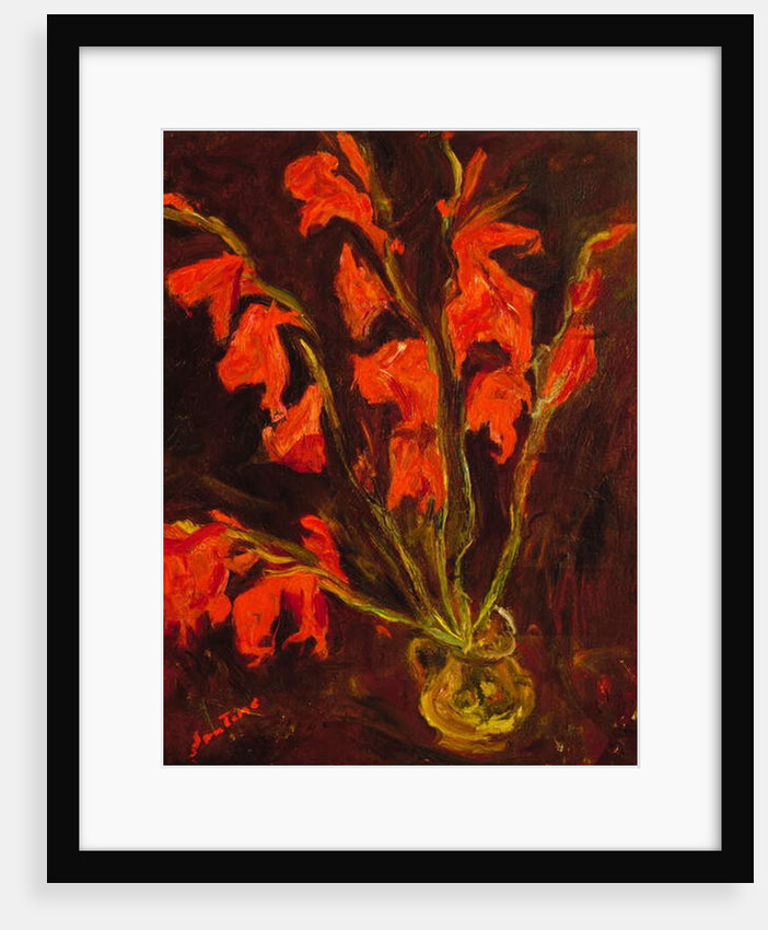 Red Gladioli, c.1919 by Chaim Soutine