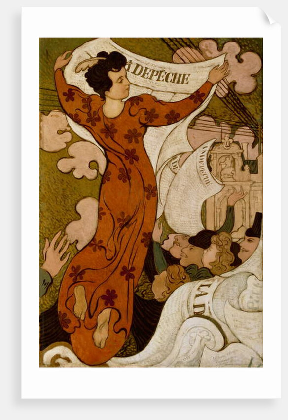 La Depêche de Toulouse, 1892 by Maurice Denis