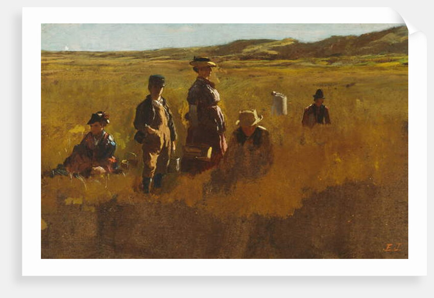 In the Fields, c.1878-80 by Eastman Johnson