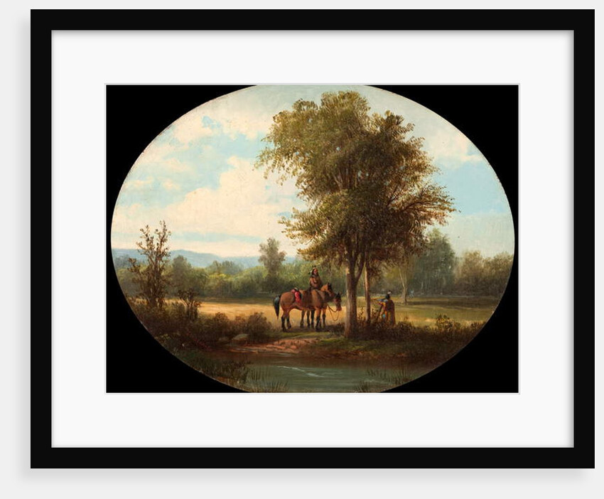 A Morning in Milk River Valley, c.1870 by John Mix Stanley