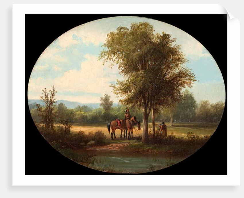 A Morning in Milk River Valley, c.1870 by John Mix Stanley