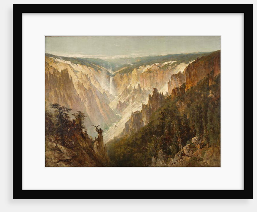 The Grand Canyon of the Yellowstone, c.1884 by Thomas Hill
