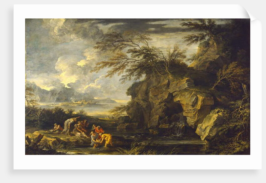 The Finding of Moses, c.1660-65 by Salvator Rosa