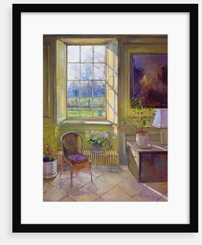 Spring Light and The Tangerine Trees, 1994 by Timothy Easton