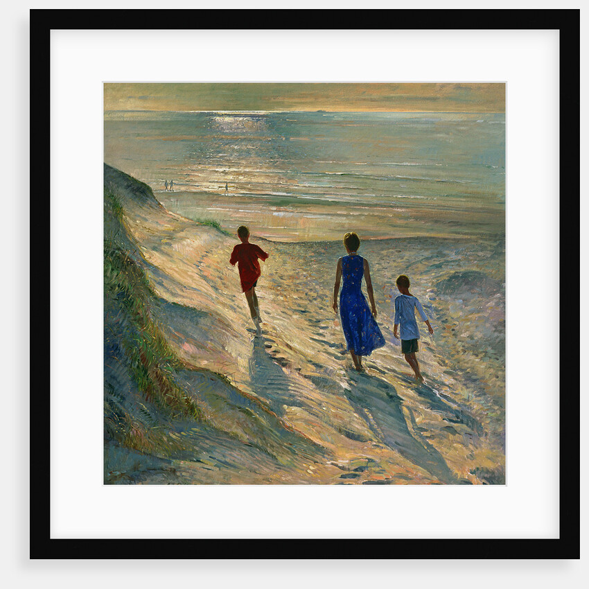 Beach Walk, 1994 by Timothy Easton