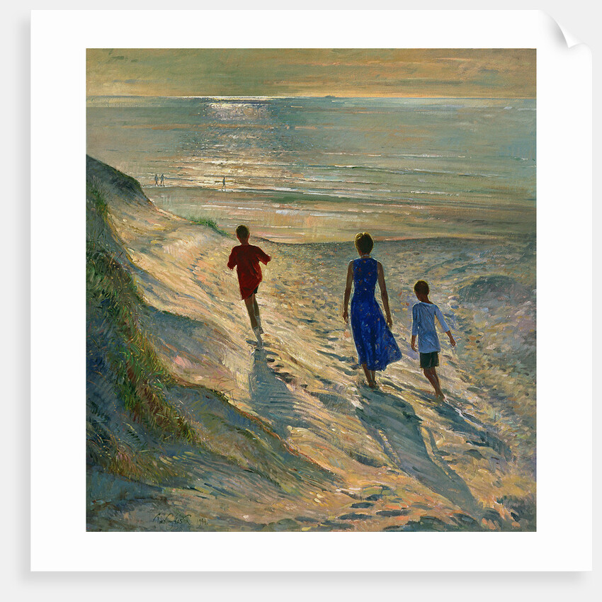 Beach Walk, 1994 by Timothy Easton