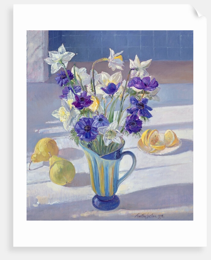 Spring Flowers and Lemons, 1994 by Timothy Easton