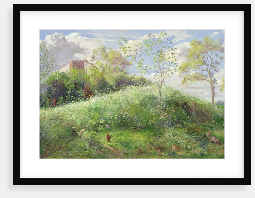 Cow Parsley Hill, 1991 by Timothy Easton