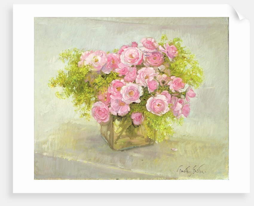 Alchemilla and Roses, 1999 by Timothy Easton