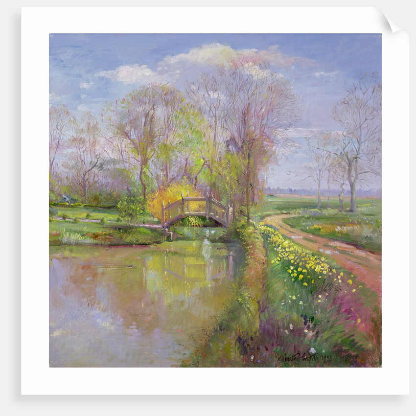 Spring Bridge, 1992 by Timothy Easton