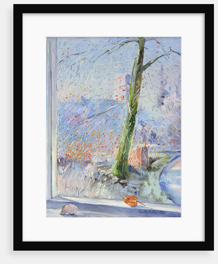 Beech Tree and Haw Frost, 1989 by Timothy Easton