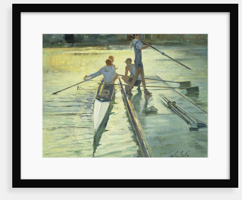 Sunset Raft by Timothy Easton