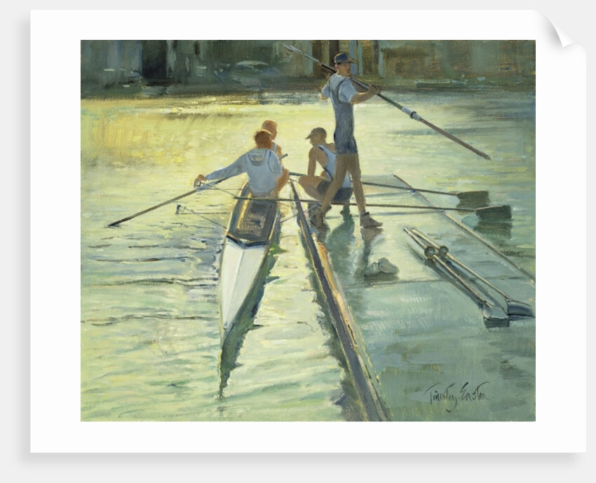 Sunset Raft by Timothy Easton