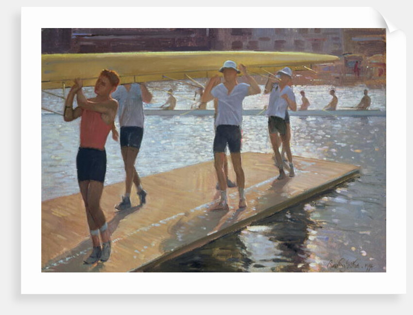 Raft walk, 1994 by Timothy Easton