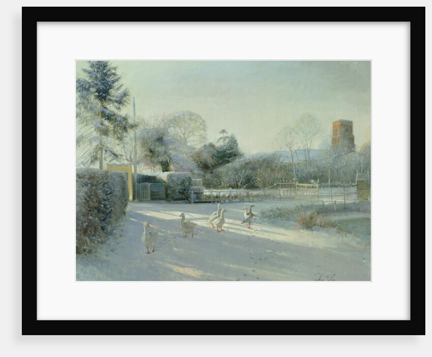 Church Boundary, Bedfield by Timothy Easton