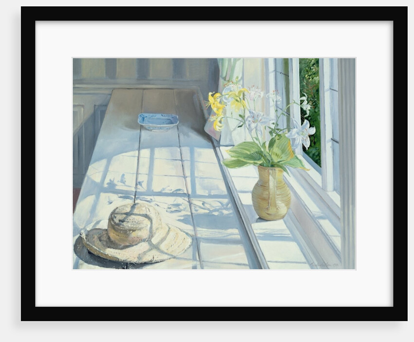 Lilies and a Straw Hat by Timothy Easton
