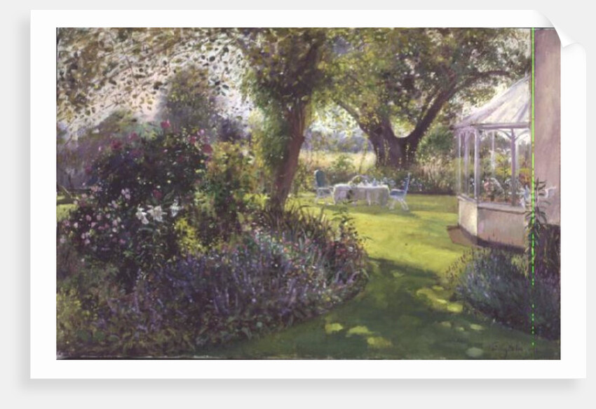 Tea Under the Great Oak, 1991 by Timothy Easton