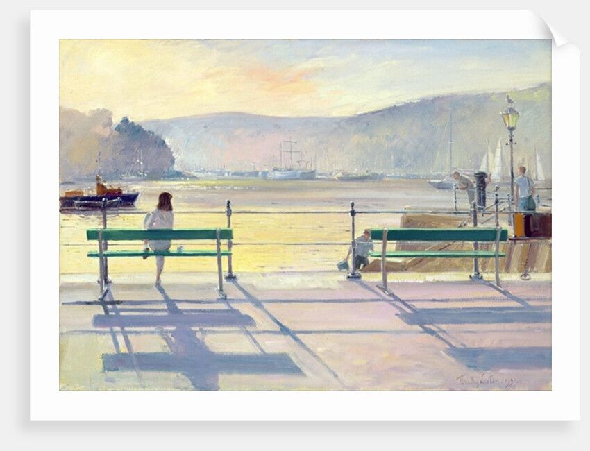 Harbour View, 1991 by Timothy Easton