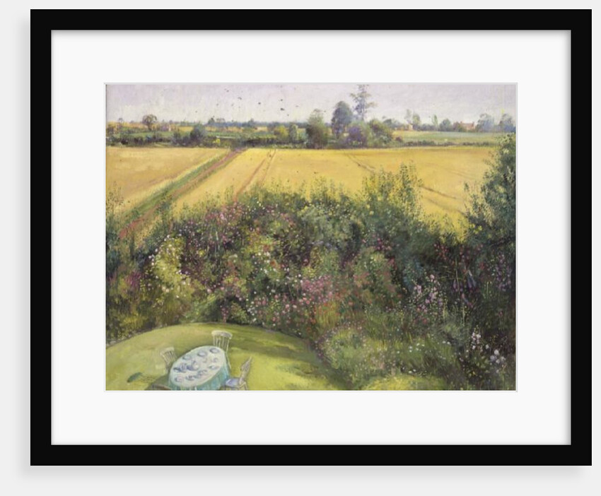 Roses and Cornfield by Timothy Easton