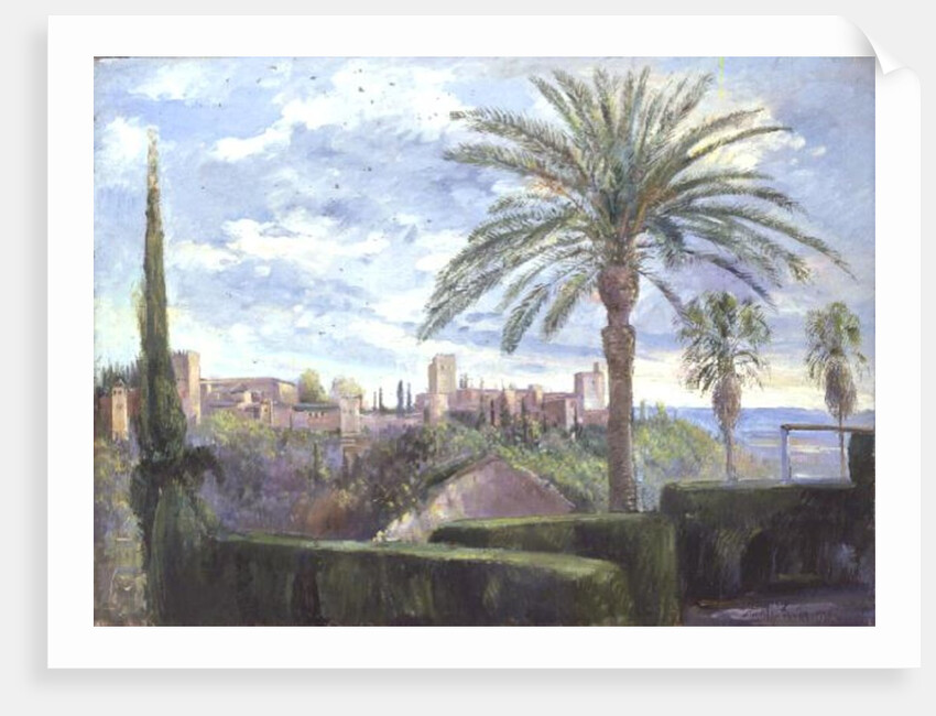 Towards the Alhambra by Timothy Easton