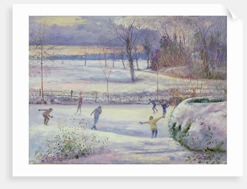 The Skating Day by Timothy Easton