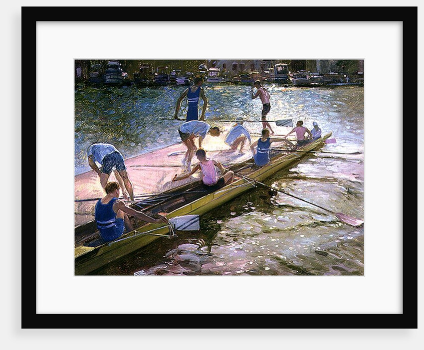 At the Raft, Henley, 1993 by Timothy Easton